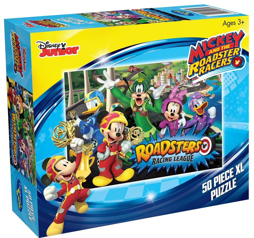 zHoldson 09934 Mickey & Roadster Racers 50pc XL Boxed (6823165034678)