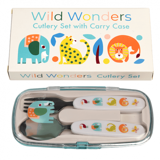 Rex London Wild Wonders Children cutlery set (8250137673954)