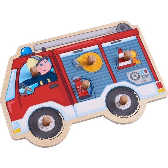 HABA Clutching puzzle Fire Engine (6823290372278)