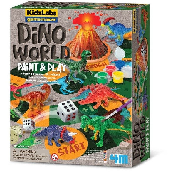 4M Science Dino World Paint and Play (7486896242914)