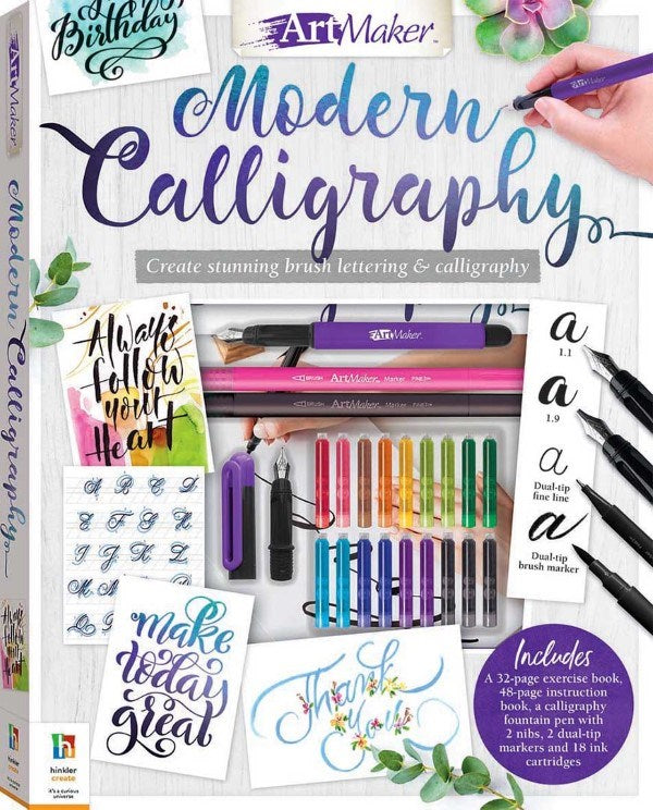 Hinkler Art Maker Modern Calligraphy Kit (8264138457314)