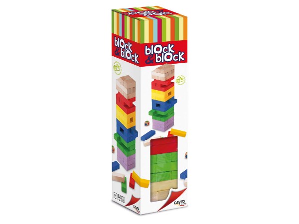 Cayro Games Block & Block Colours - FSC Wood (7505790009570)