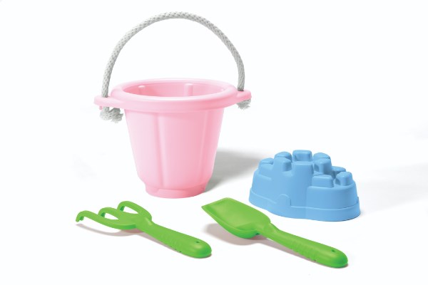 Green Toys Sand Play Set Pink (8093032218850)
