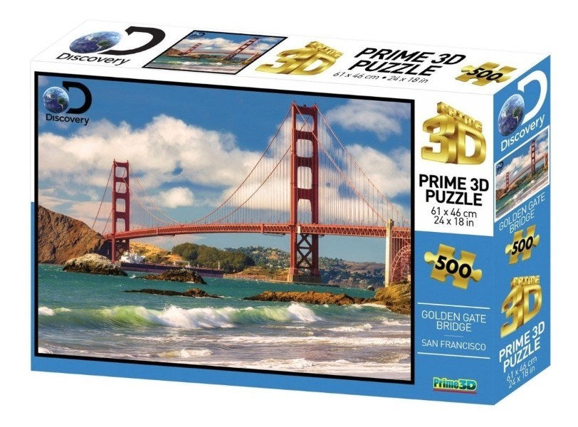 xGoliath Super 3D 150pc Puzzle - Golden Gate San Francisco (6823362789558)