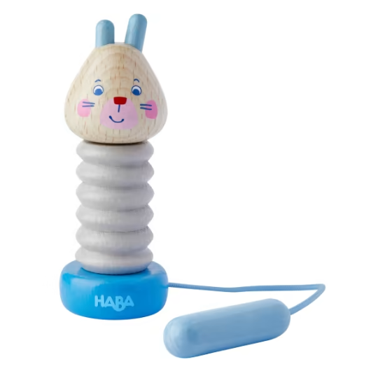 HABA Bunny rattle Rat-a-Tat-Tat (7933273211106)