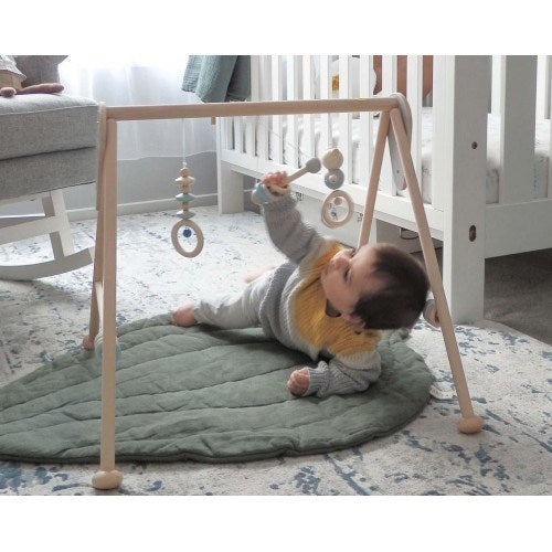 HESS-SPIELZEUG Baby Play Gym Natural Blue (7671976657122)