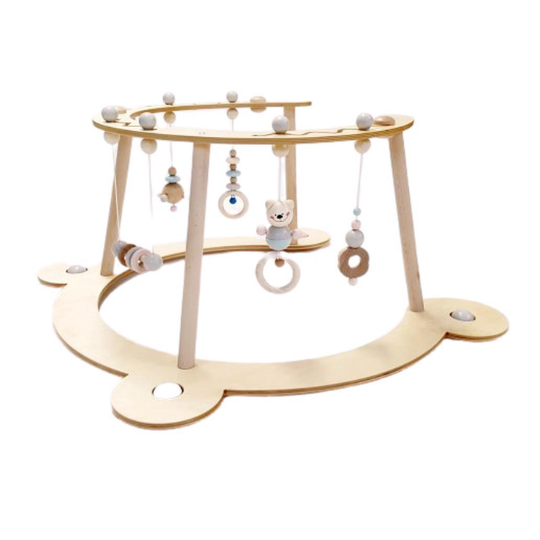 HESS-SPIELZEUG Baby Play Gym / Walker Natural (7671976722658)