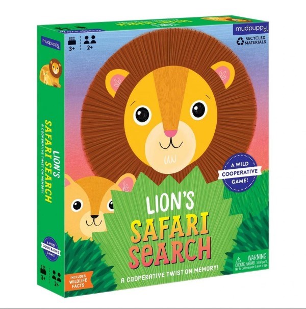 Mudpuppy Lion's Safari Search Cooperative Game (7762946392290)