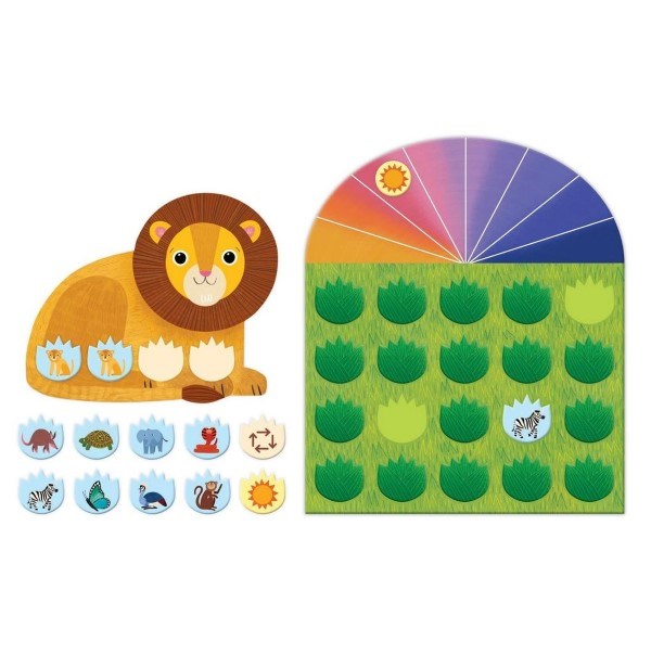 Mudpuppy Lion's Safari Search Cooperative Game (7762946392290)