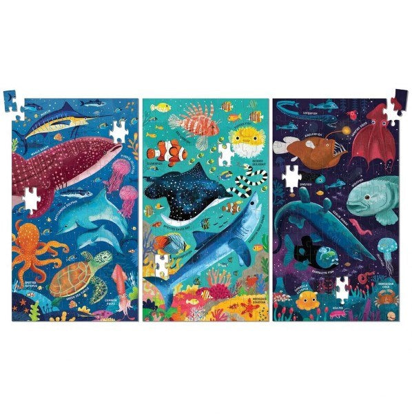 Mudpuppy Depths of the Oceans Science Puzzle Set (7762948292834)