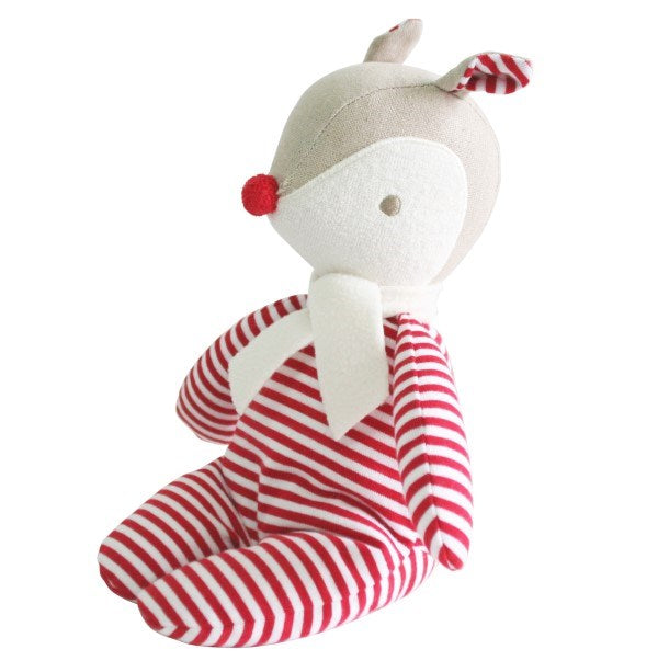 Alimrose Baby Rudolph 20cm Red Stripe (7798267052258)