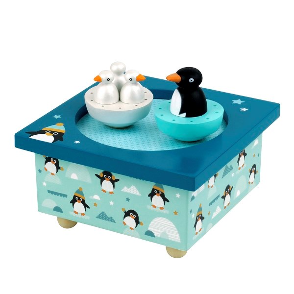 Trousselier Dancing Music Box Penguin (8015131869410)