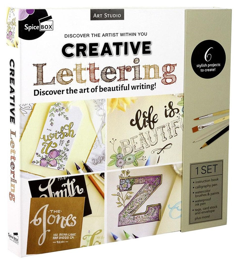 Spice Box SP12643 Art Studio Creative Lettering (6906306658486)