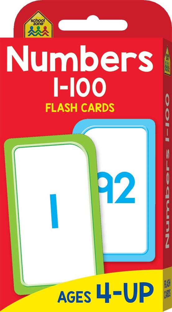 Hinkler Flash Cards : Numbers 1-100 (7773080715490)