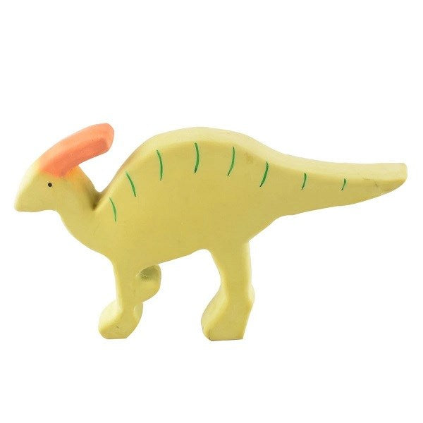 Tikiri Collection Baby Parasaurolophus (Para) - Natural Rubber Teether and Bath Toy (7512955683042)