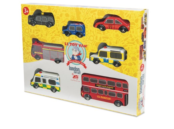 Le Toy Van London Set of Cars (8239107899618)