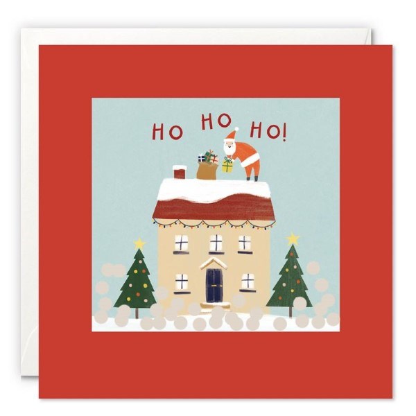 Christmas Card- Santa on the Roof (7472155885794)