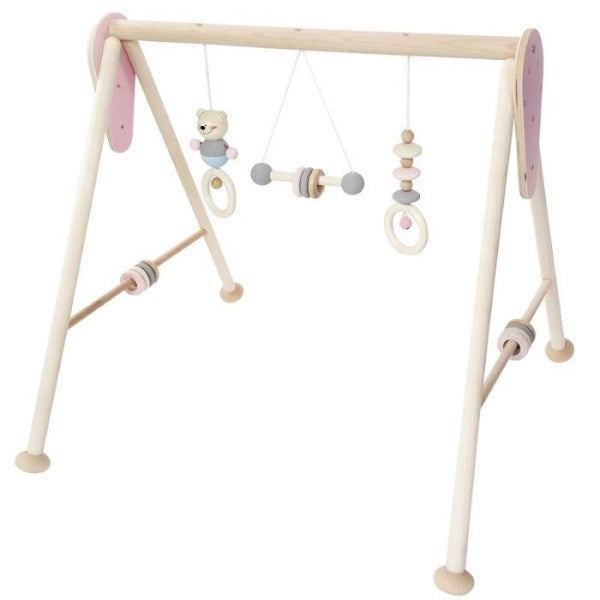 HESS-SPIELZEUG Baby Play Gym Natural Pink (6822824673462)