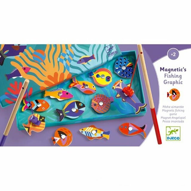 Djeco Magnetics Fishing Games - Fishing Graphic (7762934005986)