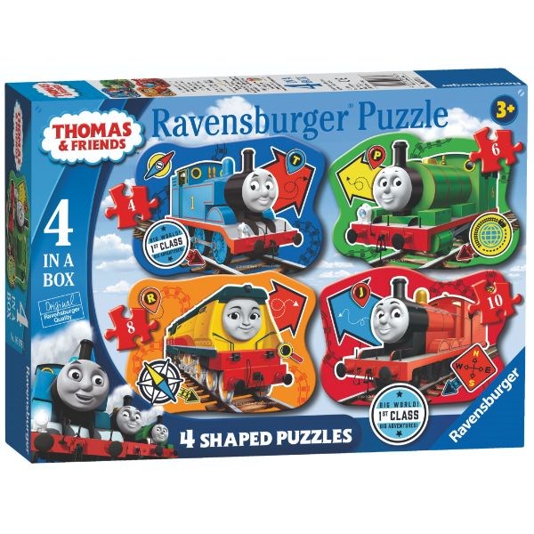 Ravensburger TTTE Shaped Puzzles 4 6 8 10pc (7598864924898)