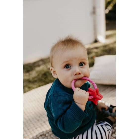 Jellystone Star Teether - Soft Blue (7601786224866)