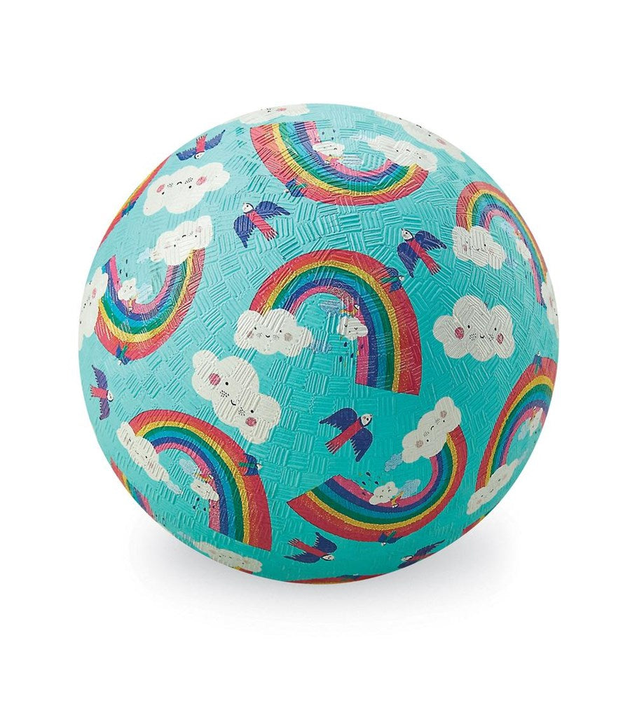 Crocodile Creek 5" Playground Ball - Rainbow Dreams (8264130953442)