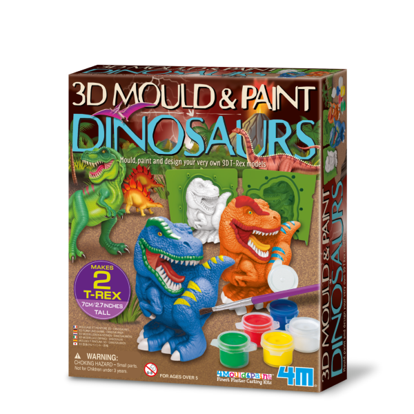 4M Craft 3D Mould & Paint - Dinosaur (7897589547234)