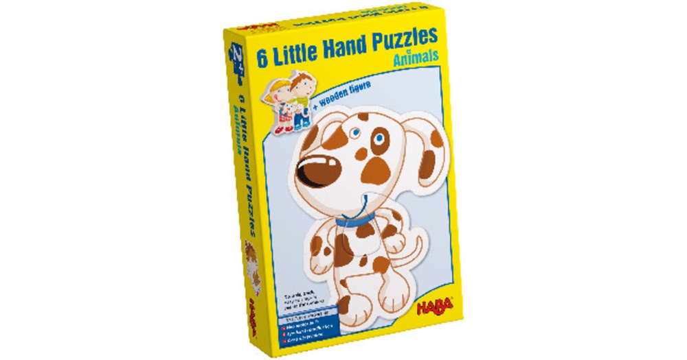 xHABA 6 Little Hand Puzzles Animals (6898951749814)