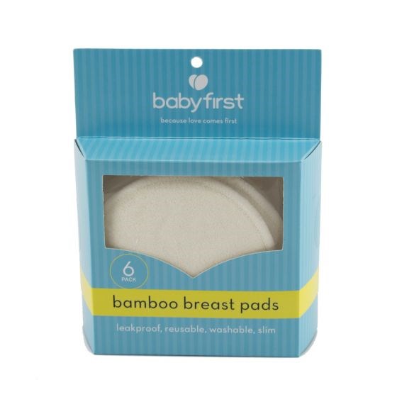 Baby First Bamboo Breast Pads - No Bag (8266143531234)