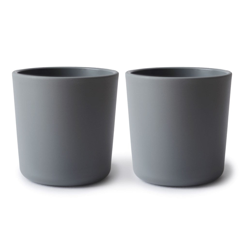 Mushie Dinnerware Cup- Smoke- Set of Two (6823409352886)