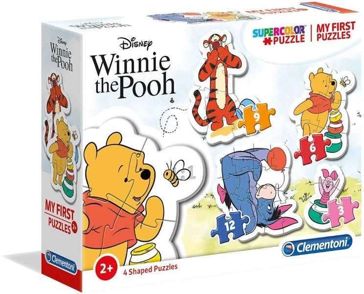 Clementoni SUPER COLOUR: My First Puzzles - Winnie the Pooh (7762943770850)