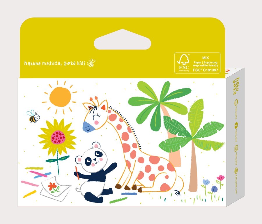 Haku Yoka Spiral Crayons-24 Colours (8262297518306)
