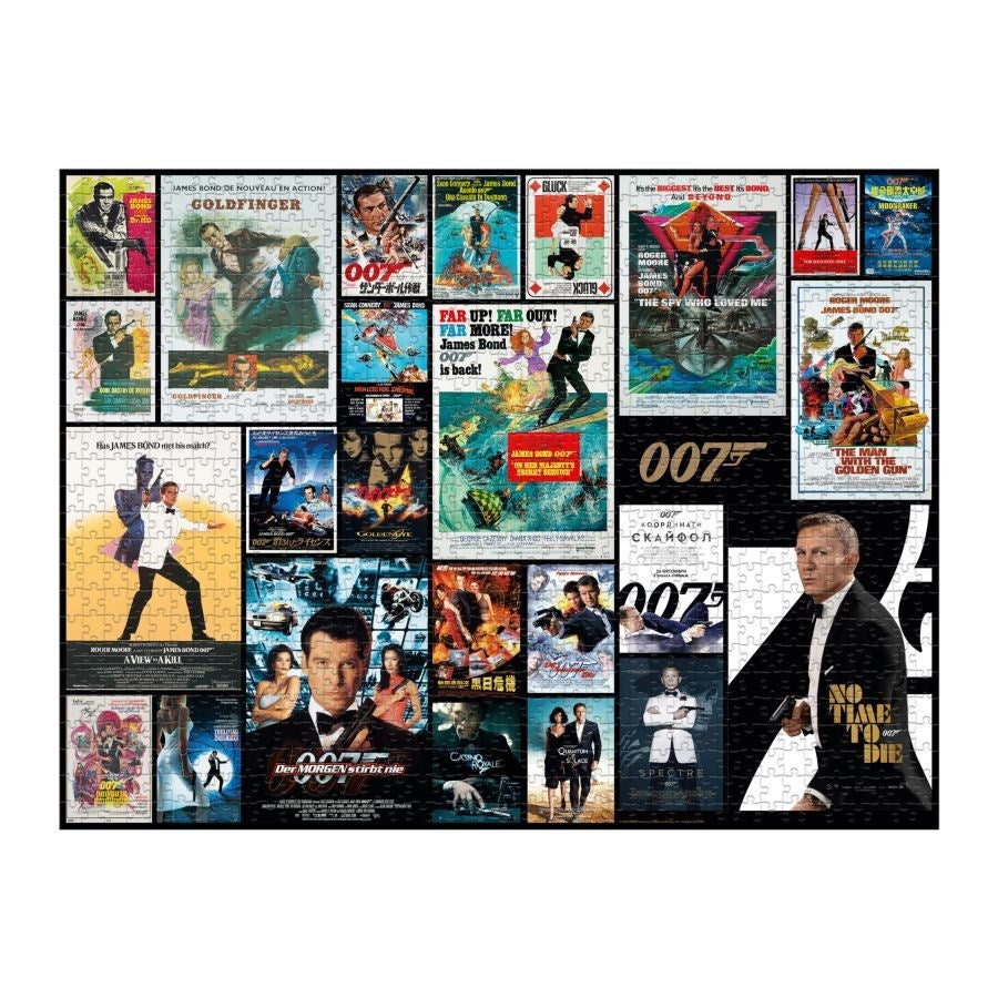Winning Moves James Bond 007 1000pc (7875461775586)