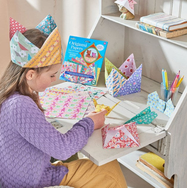 EeBoo Origami Papers Fun Patterns (7773079765218)