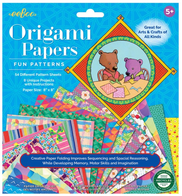 EeBoo Origami Papers Fun Patterns (7773079765218)