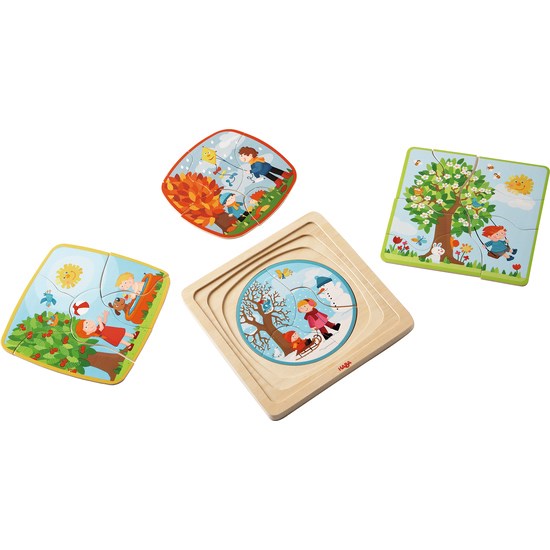 HABA Wooden puzzle My time of year (8015133671650)