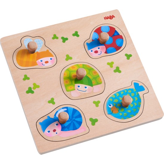 HABA Clutching Puzzle Colorful Animals (6823289946294)