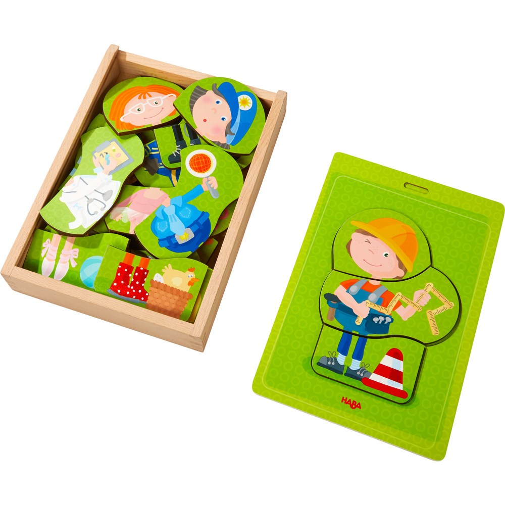 xHABA Wooden puzzle Tools of the Trade (6823291715766)