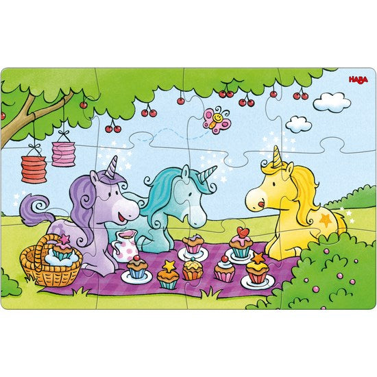 Haba Puzzles Unicorn Glitterluck Rosalie & Friends (6899081216182)