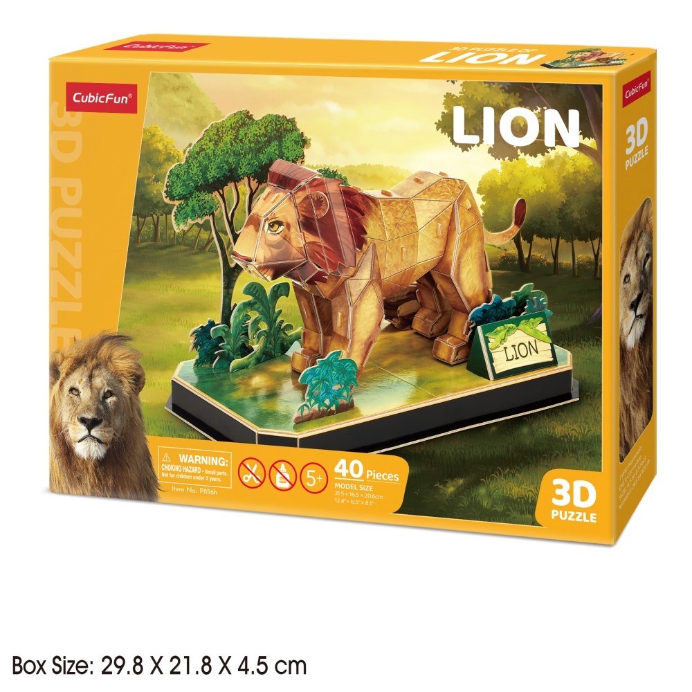 Holdson Animal Pals Lion 3D Puzzle (8096335462626)