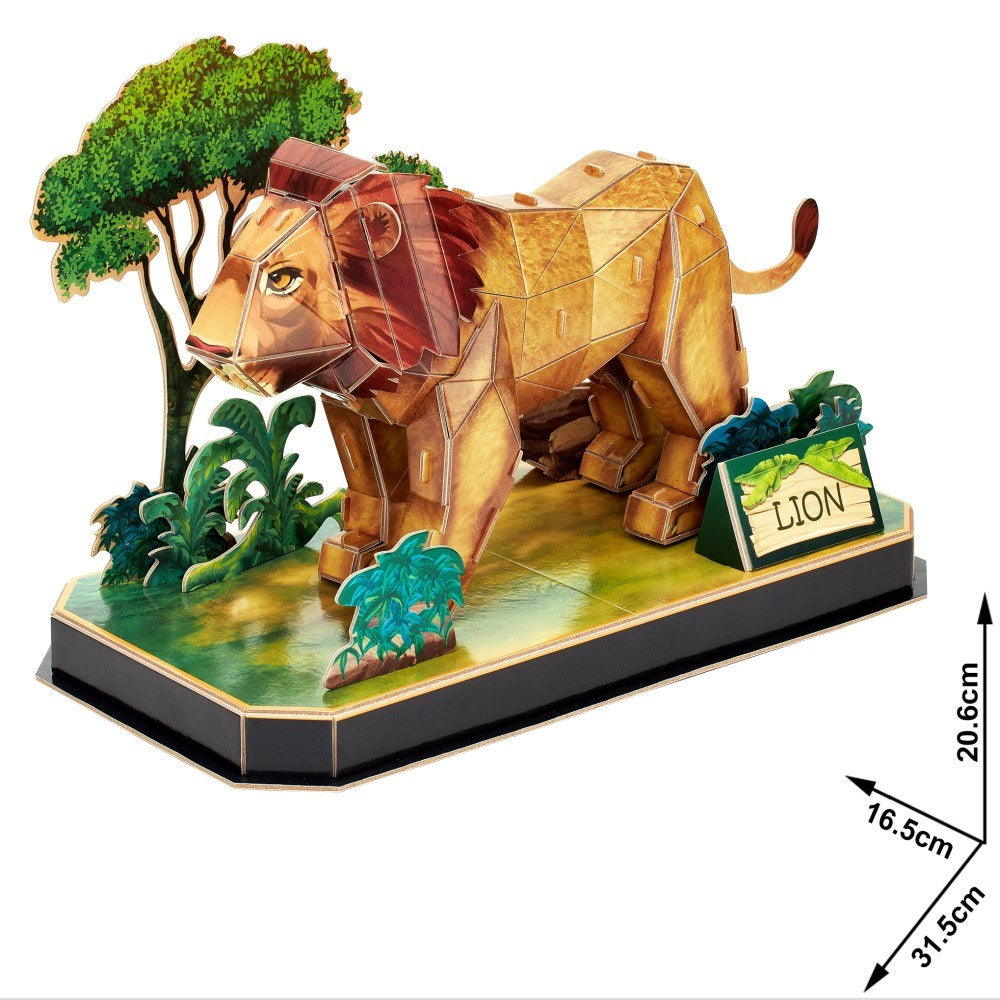 Holdson Animal Pals Lion 3D Puzzle (8096335462626)