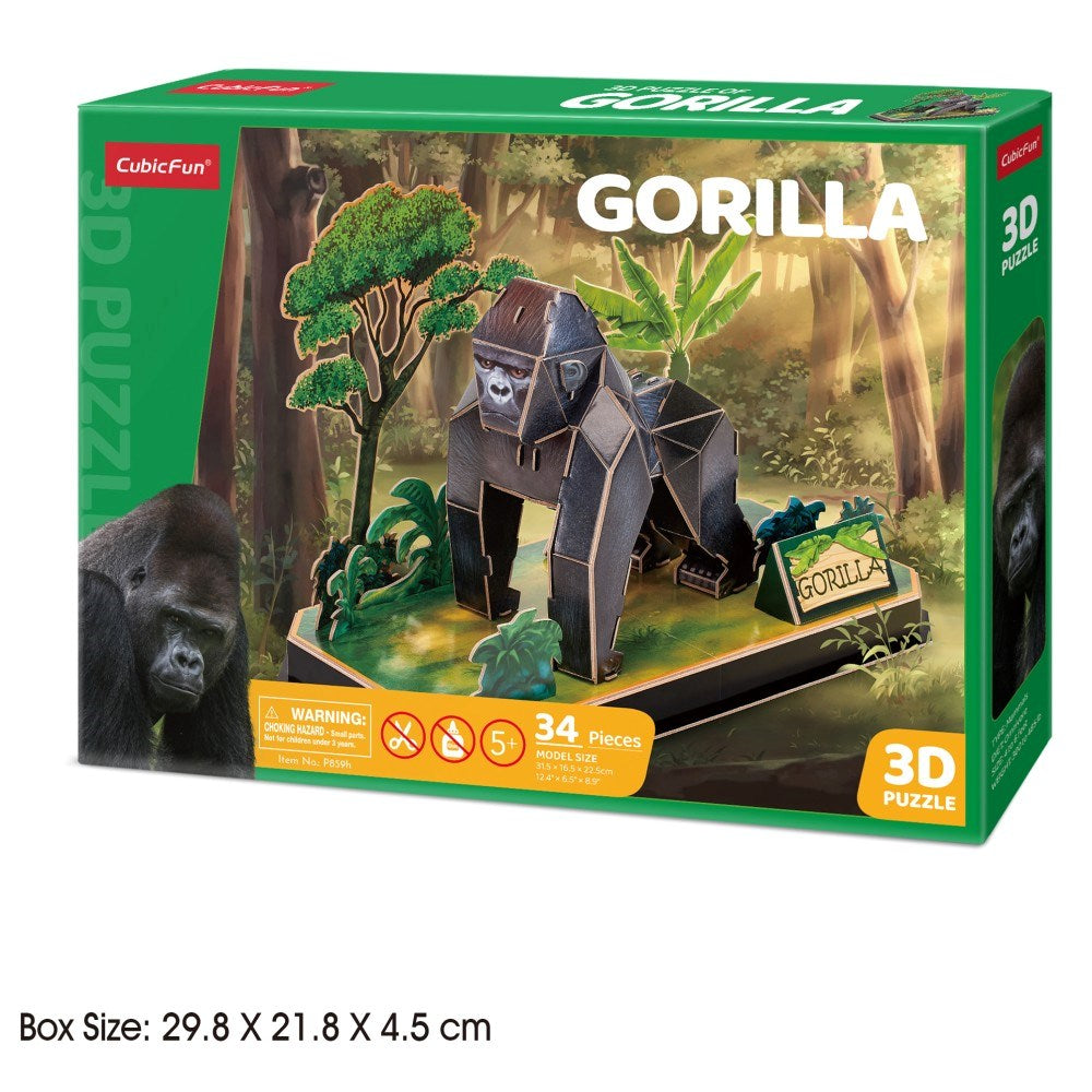 Holdson Animal Pals Gorilla 3D Puzzle (8096335560930)