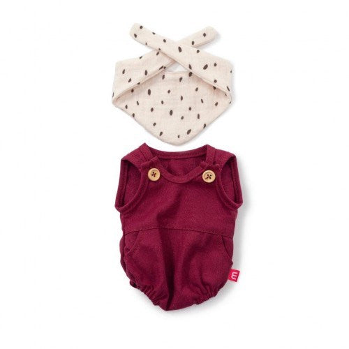 Miniland Sand Romper and Bib Set 38cm - 42cm (7671979409634)