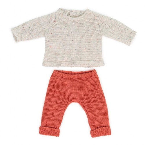 Miniland Clothing Eco Knitted Sweater & Trousers 38cm (7897592463586)