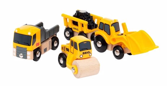 BRIO Vehicle Construction vehicles 5 pieces 33658 (7738951139554)