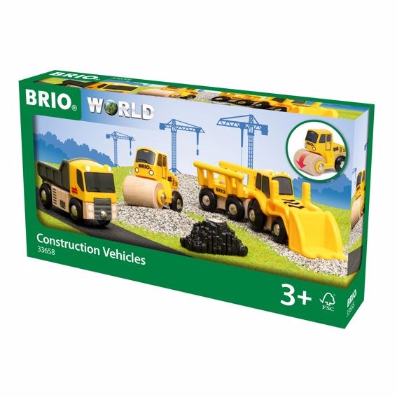 BRIO Vehicle Construction vehicles 5 pieces 33658 (7738951139554)