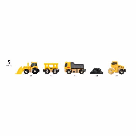 BRIO Vehicle Construction vehicles 5 pieces 33658 (7738951139554)