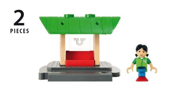 BRIO Destination - Record & Play Train Platform 33840 (8075013030114)