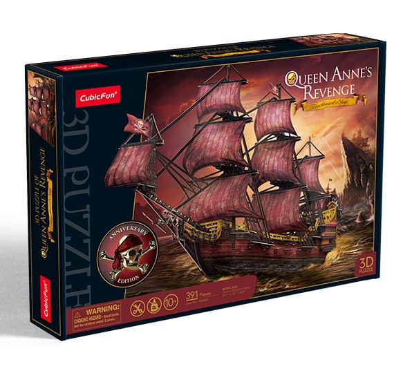 Holdson Queen Annes Revenge Anniversary Edition 3D Puzzle (8096335921378)