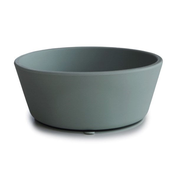 Mushie Silicone Suction Bowl- Dried Thyme (8015141044450)